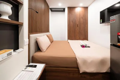 Deluxe tweepersoonsstudio — HNT Homestay Đào Tấn - Near Lotte Center